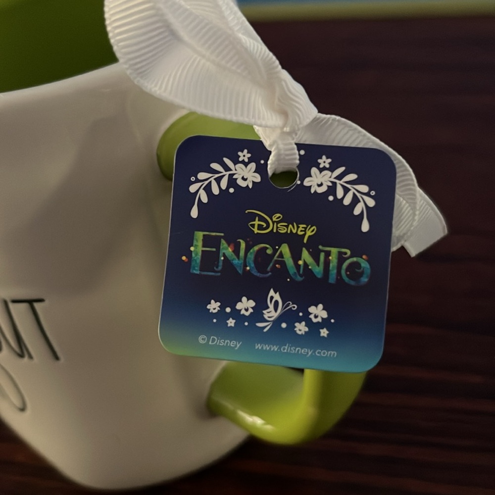 Disney/Rae Dunn Encanto White and Green Bruno Mug - Picture 5 of 6
